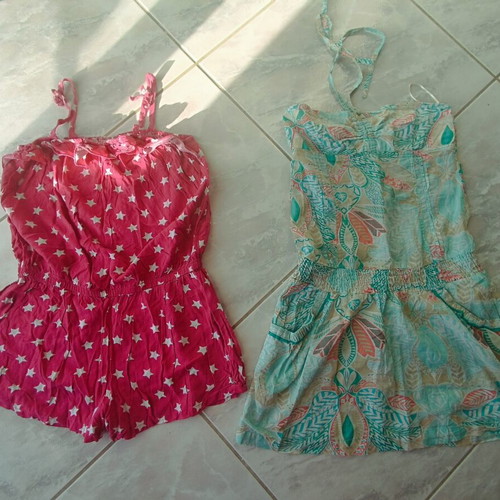 Summer clothes pack for girl size 8, 25 pieces like new, multicolor