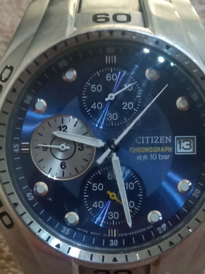 Ρολόϊ χειρός Citizen Chronograph WR 10 bar σε πολύ καλή κατάσταση