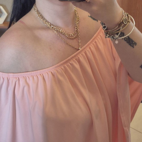 Dress new, pink, size XL 42 14
