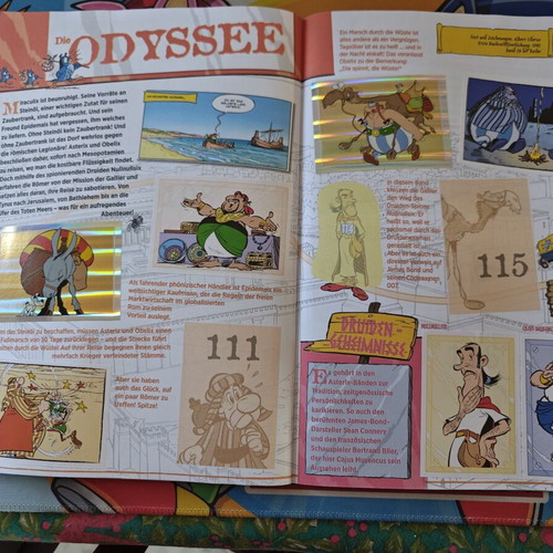 Asterix & Obelisk Panini German sticker album