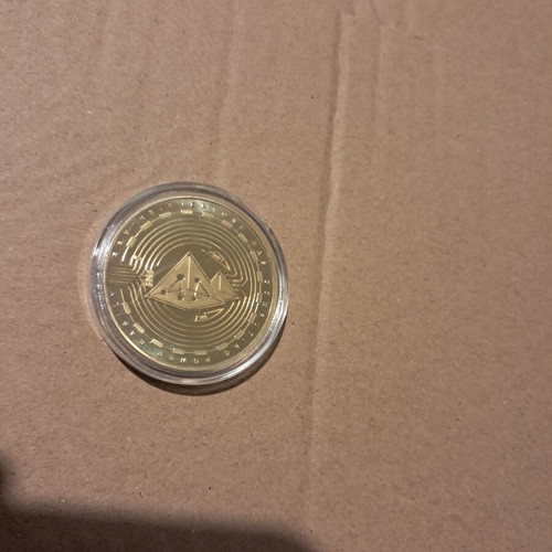 Collectible Ethereum coin gold new