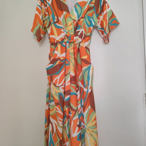 Colorful dress XXL used, excellent condition