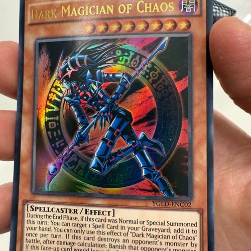 Κάρτα Yu-Gi-Oh Dark Magician of Chaos YGLD-ENC02 σαν καινούργιο