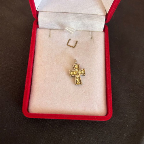 Silver cross used