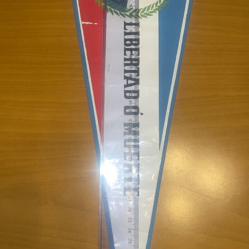 Uruguay Libertad O Muerte Banner used, 1970s rare