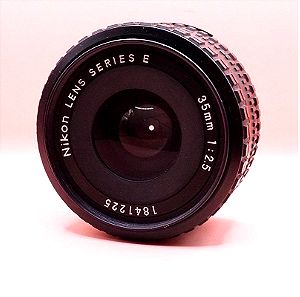 NIKON Ai-S SERIES E 35mm F2.5 Wide Angle MF Lens F Mount