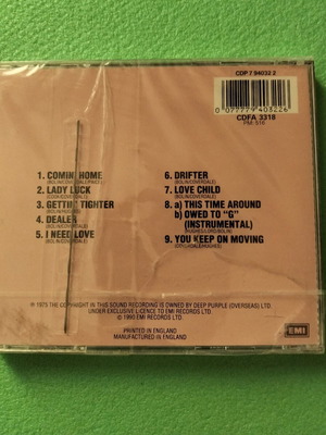 Deep Purple CD new, sealed