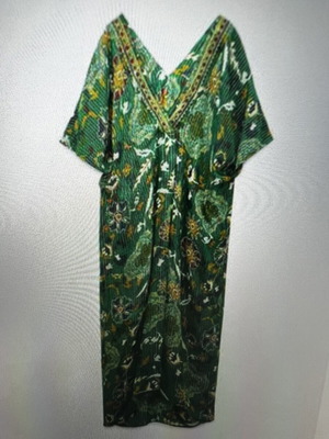 Caftan Zara green size M like new