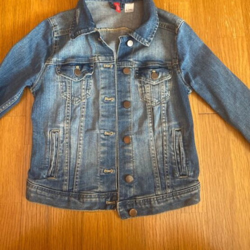 H&M Classic Denim Jacket, blue, XS