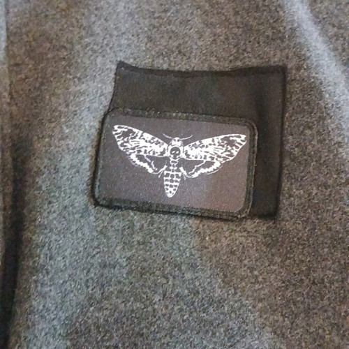 Jacket wool style gray new