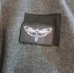 Jacket wool style gray new