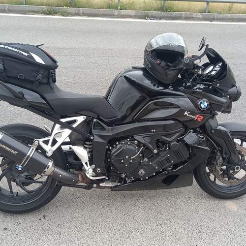 BMW K 1200 R Sport motorcycle like new, black, manual transmission