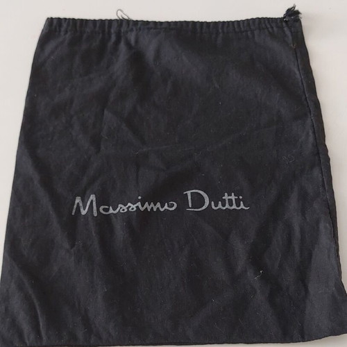 Massimo Dutti black fabric dust bag like new
