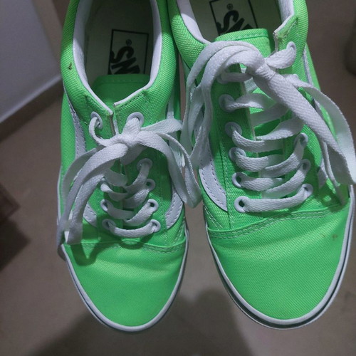 Vans size 36 used in unique color