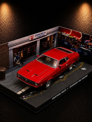 Ford Mustang Mach 1 1:43 scale collectible model from Diamonds Are Forever
