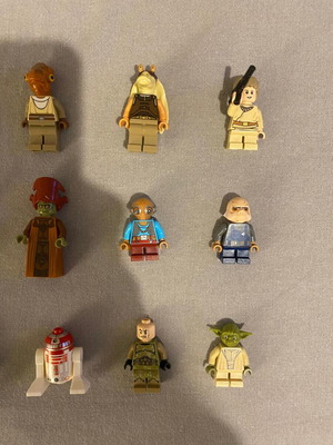 Lego Star Wars figures used