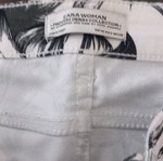 Zara women's pants like new, size S 36 8, black and white