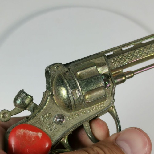 Super Gun No.11 Pilaz vintage children's toy gun used