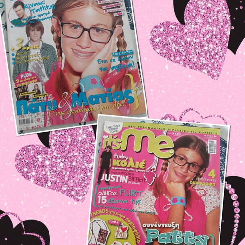Magazines with Patty 2010 & 2011 like new, with posters and autographs