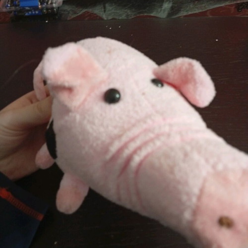 Hamm plush toy used from Toy Story