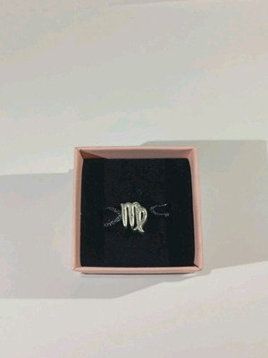 Pandora charm με ζώδιο Παρθένου ασημένιο με μικρά στρας καινούργιο