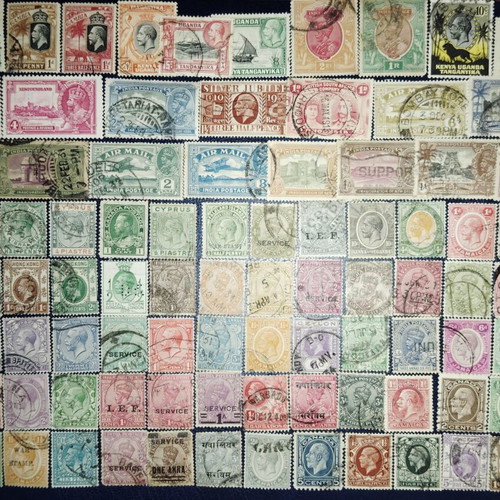 British and Colonies King George Stamp Collection