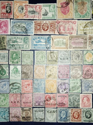 British and Colonies King George Stamp Collection