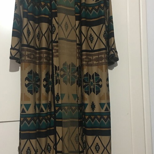 Kimono with fringes M-L new