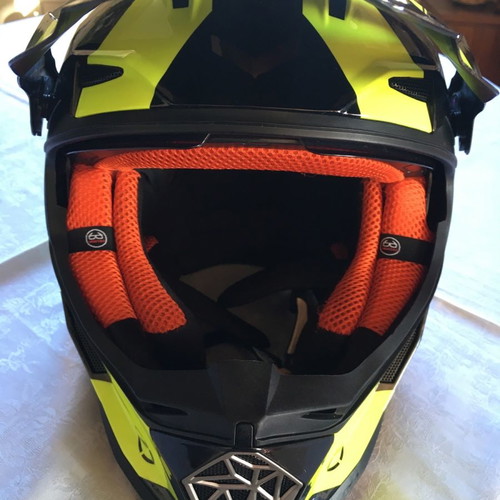 LS2 MX436 Pioneer helmet used