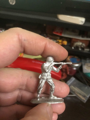 Lead soldier figure like new 50mm