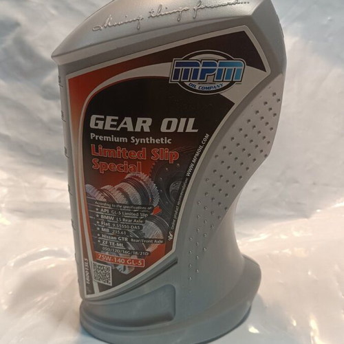 MPM Gear Oil 75W140 Limited Slip Special 1 ltr new