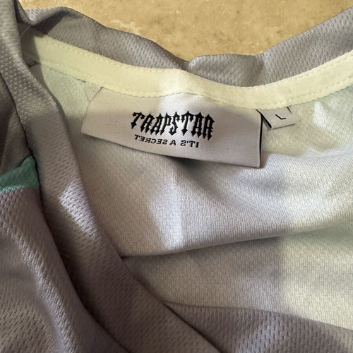 Trapstar Jersey new, grey and blue, large