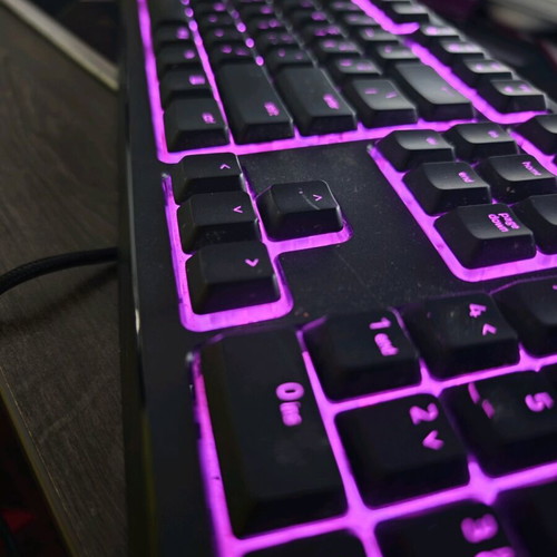 Razer Ornata Chroma used with wear on WASD and Shift keys