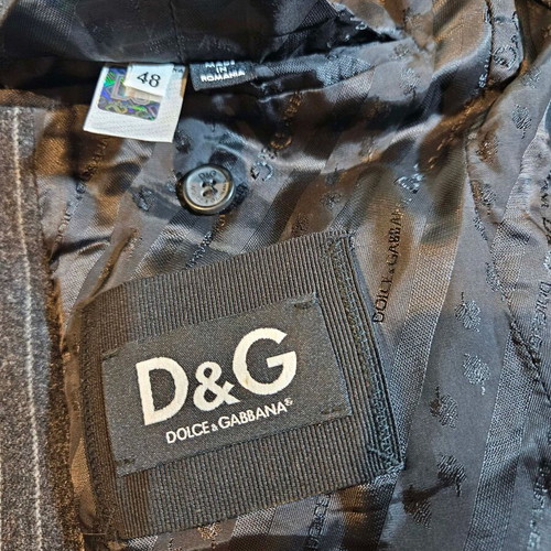 D&G Dolce & Gabbana men's striped jacket size M like new