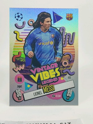 Κάρτα Messi Vintage Vibes Legend σαν καινούργιο, συλλεκτική