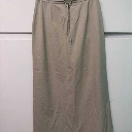 Mac & Jac maxi skirt beige like new, size 44 (fits 38–44)