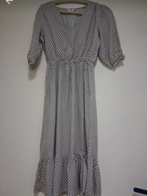 Ths Fashion dress size S, grey and brown