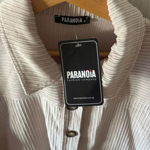 Beige corduroy overshirt/jacket Paranoia Fashion Company new, size M