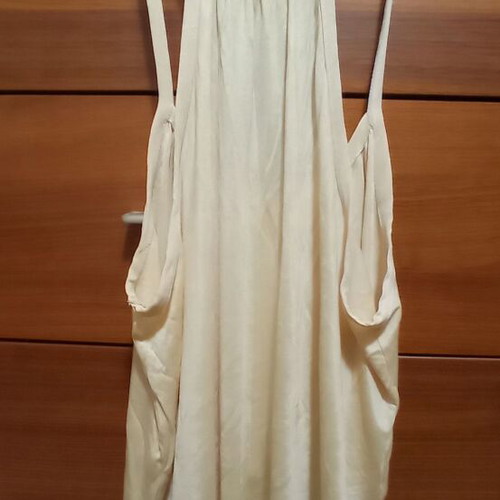 Milk & Honey London sleeveless top like new, beige, size L