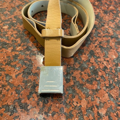 Emporio Armani belt used, thin, silver, size 70