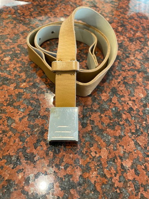 Emporio Armani belt used, thin, silver, size 70
