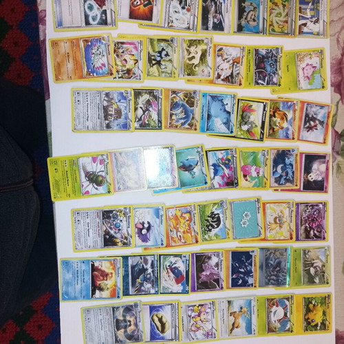 Pokemon cards used, pack of 70 pieces