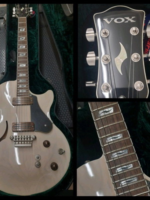 Vox Virage SC custom solid ash wood guitar new with case