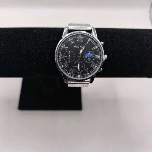 Men's silver watch new