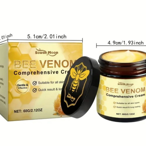 Bee Venom Face Cream new for skin with moles and papillomas