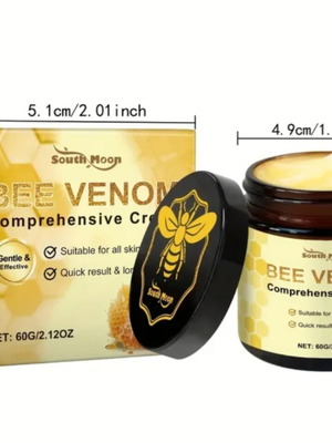 Bee Venom Face Cream new for skin with moles and papillomas