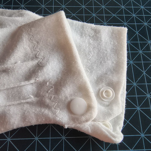 Pair of white gloves