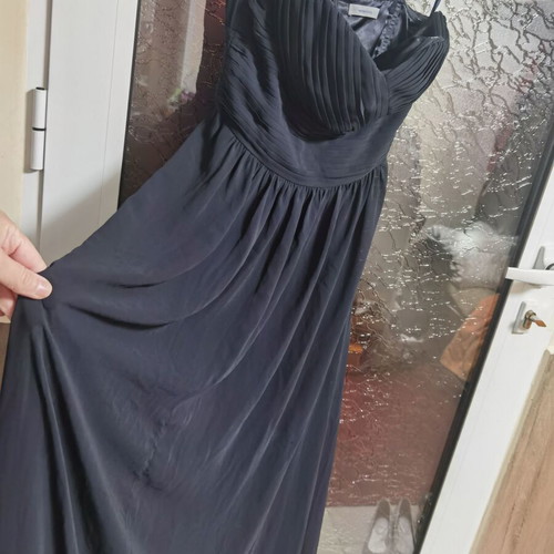 Montego dark blue dress like new, size S