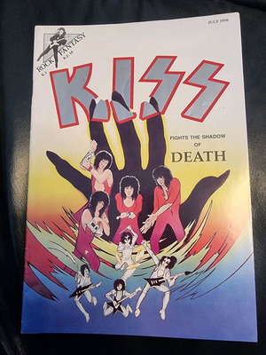 KISS Fights The Shadow Of Death comic book used, Rock Fantasy