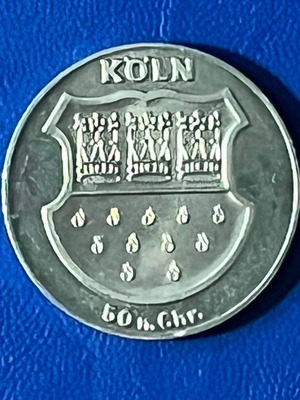 Commemorative medal Köln Cologne with cathedral emblem